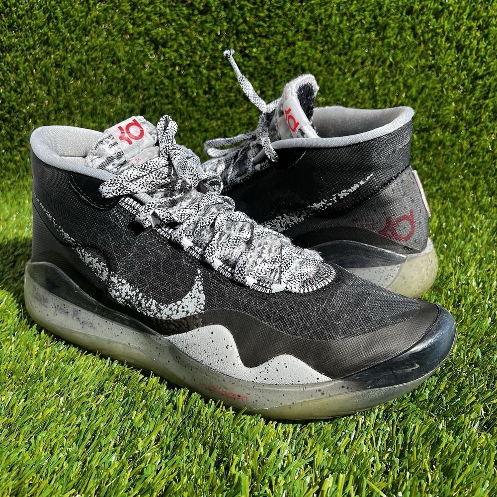 Nike Shoes Men Size 10.5 Zoom KD 12 NBY Gray Black Mens Basketball